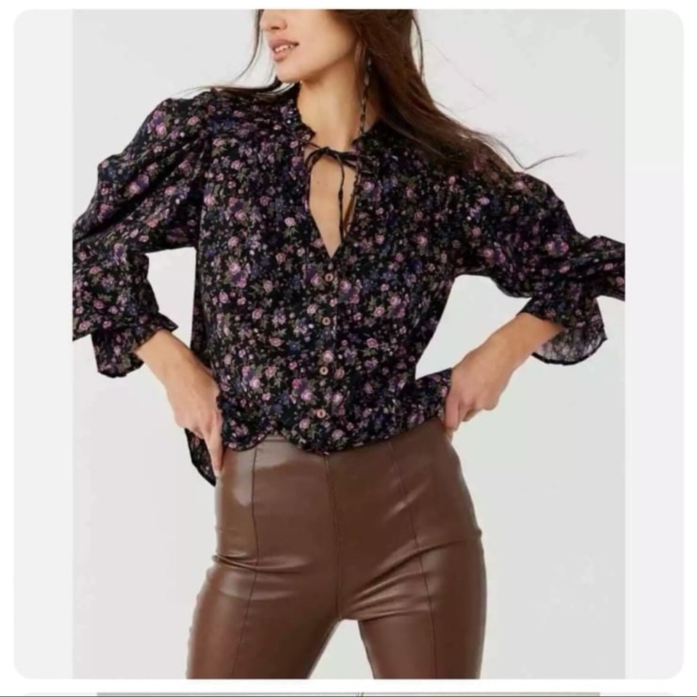 Free People Meant to Be Blouse